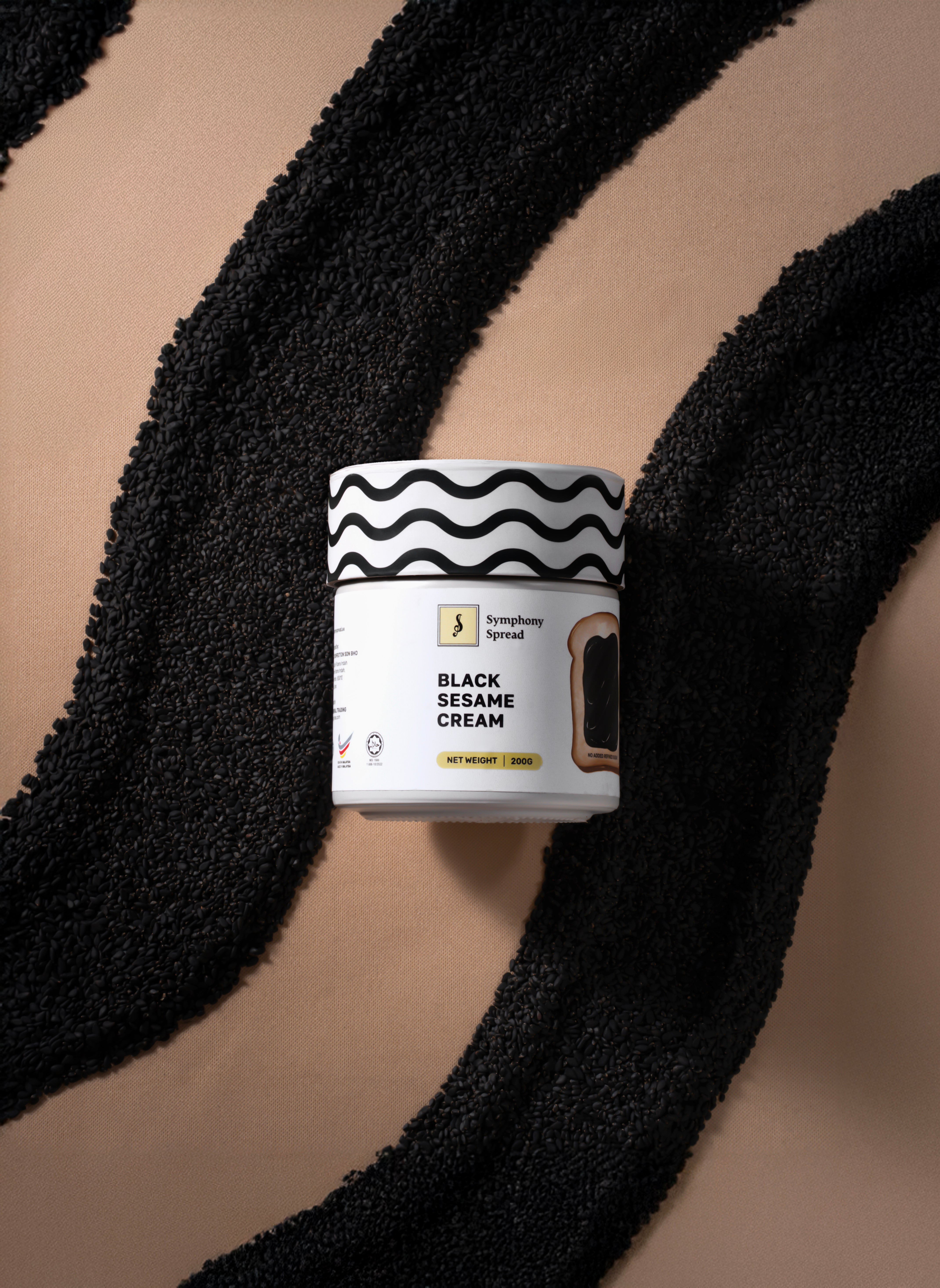 Black Sesame Cream – Symphonyspread