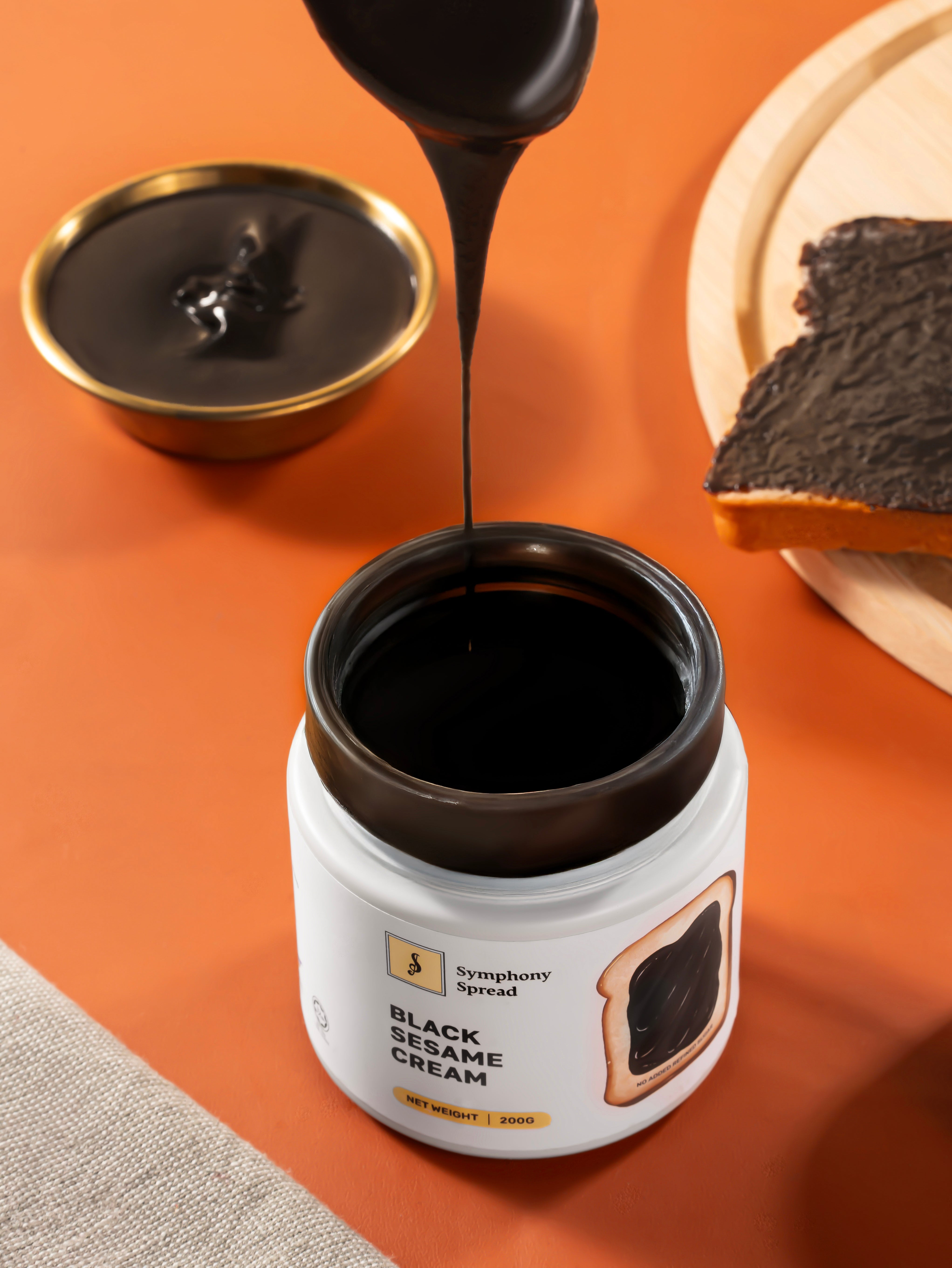 Black Sesame Cream – Symphonyspread
