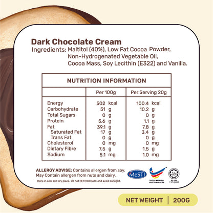 Dark Chocolate Cream