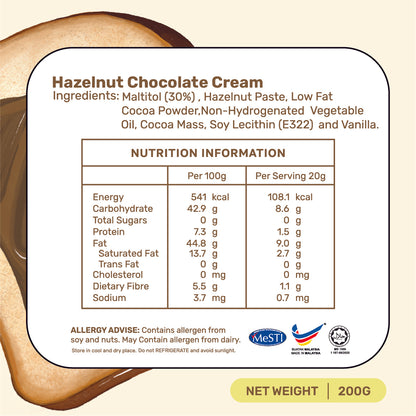 Hazelnut Chocolate Cream